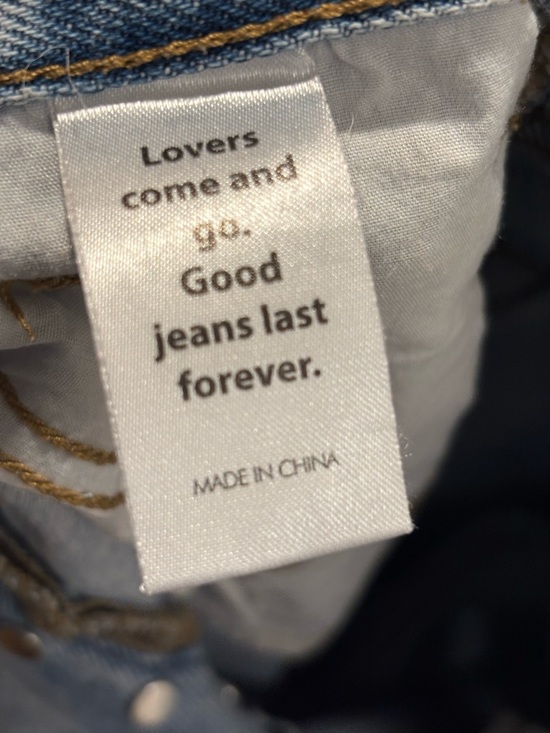 PacSun High Rise Straight Distressed Ripped Knees Cotton Jeans size 25 - Picture 12 of 16